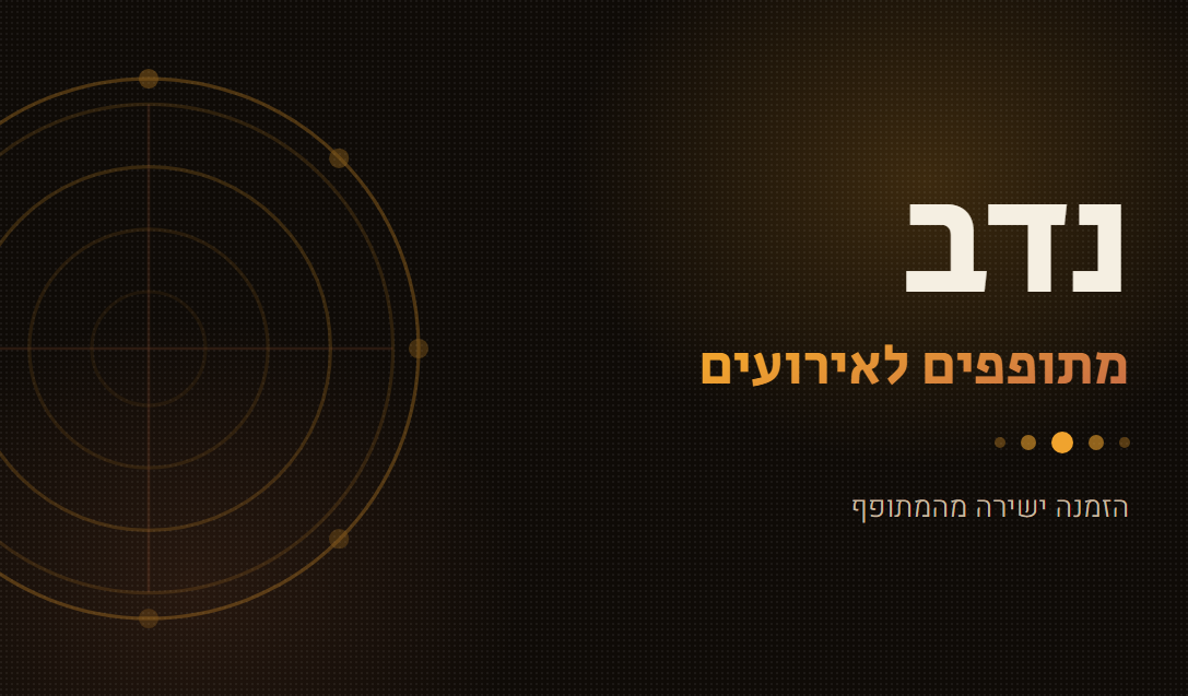 צד קדמי של הכרטיס